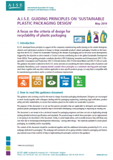 Nueva Guía de A.I.S.E. sobre el diseño sostenible de envases de plásticos