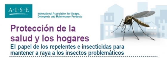 Nuevo folleto de A.I.S.E. sobre "Protección de nuestra salud y nuestros hogares: el papel de los repelentes y de los insecticidas para mantener a raya a los insectos problemáticos"