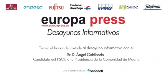 Desayuno Informativo Europapress con Ángel Gabilondo