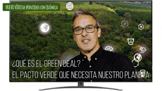 Nuevo vídeo de UniQoos sobre las aportaciones de la química al Green Deal